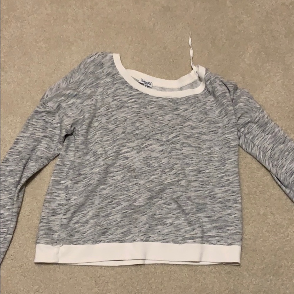 Grey Splendid long sleeve t shirt